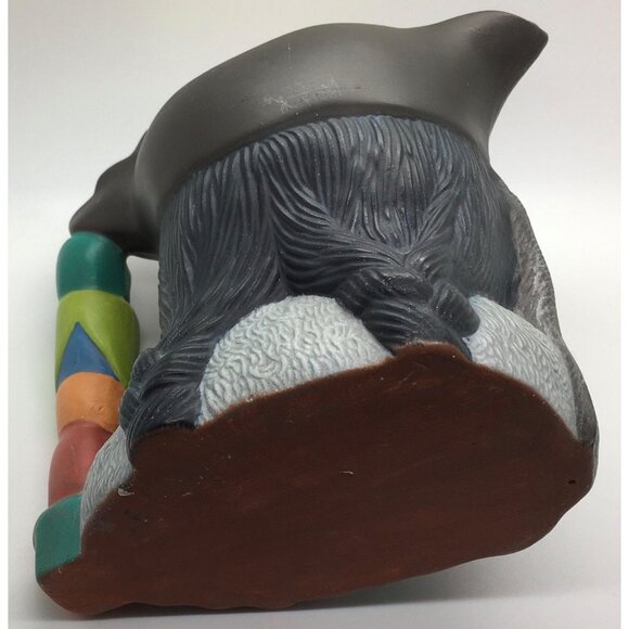 Toby Jug Mug Native American Indian Chief Headdress Totem Pole Handle Ceramic - Picture 5 of 5